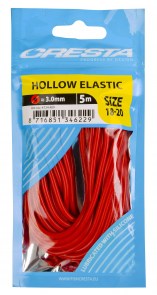 CRESTA Hollow Elastic Fluo Green 2,6mm